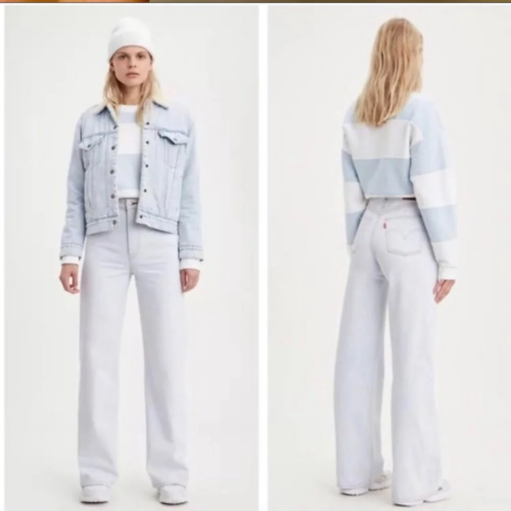 ISO Levi's Wide Leg Jeans - Picture 1 of 4